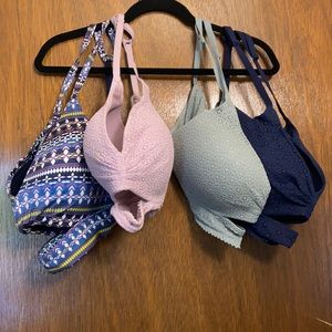 Victoria Secret Racerback Wireless Push-up Bras